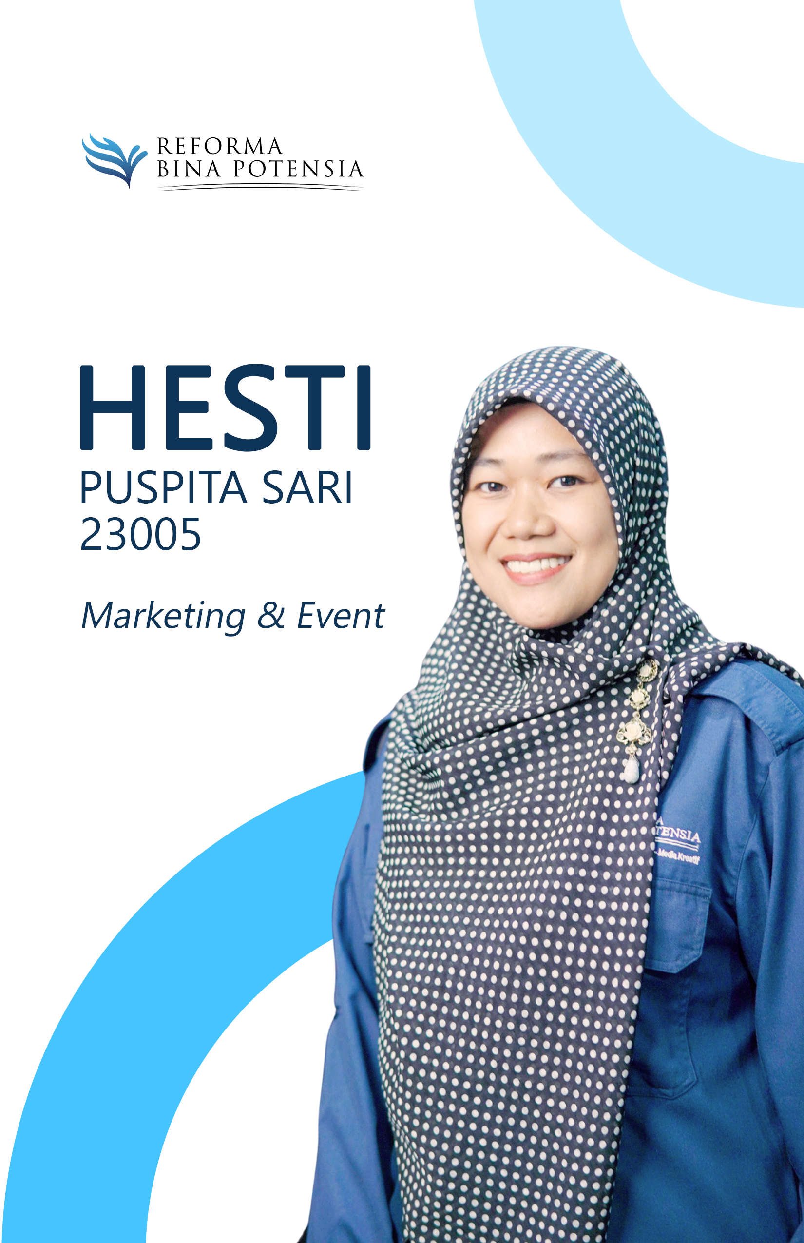 Hesti Front ID Card 2023